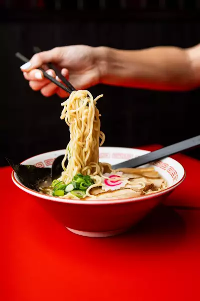 Yokocho ramen at Heddon Yokocho