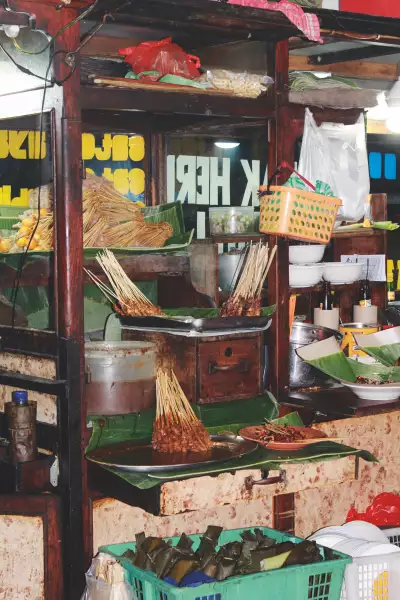 Sate pak heri in Jakarta, Indonesia