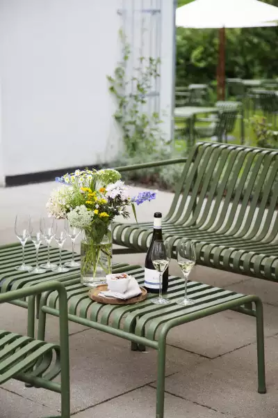The patio at Fasang&aring;rden