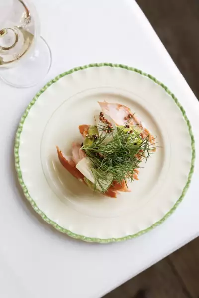 A traditional Danish meal at Fasang&aring;rden