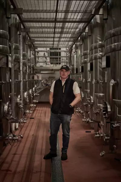 Danbury Ridge winemaker Liam Idzikowski