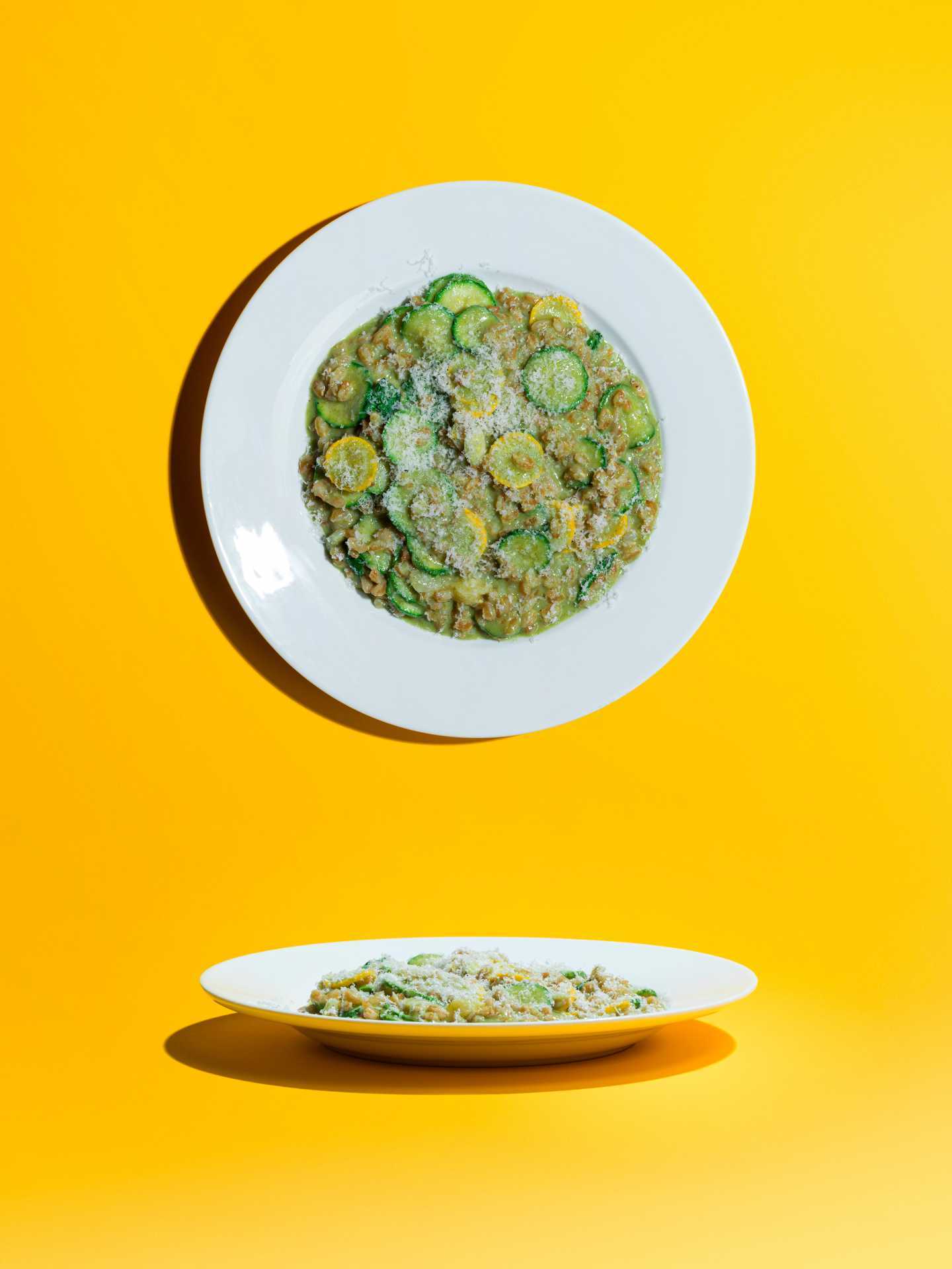 Five Dishes: Big Jo spelt courgette and basil
