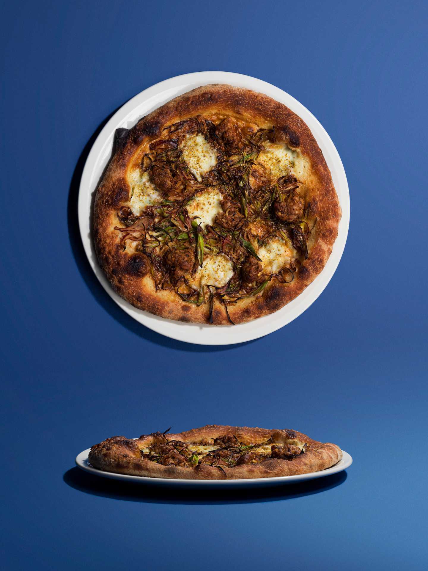 Five Dishes Nancy Silverton Pizzeria Mozza Fennel sausage pizza