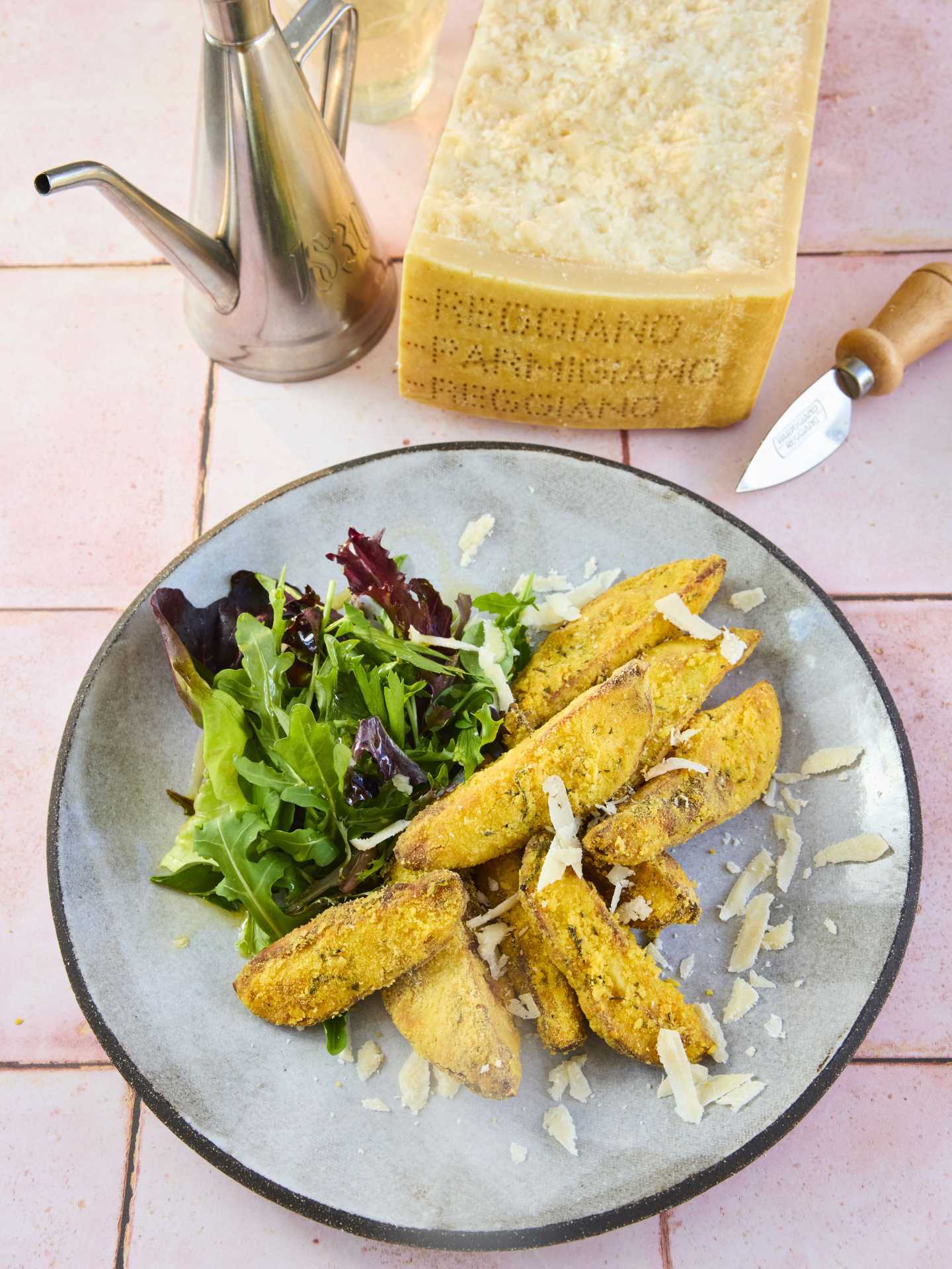 Wedges with Parmigiano Reggiano PDO