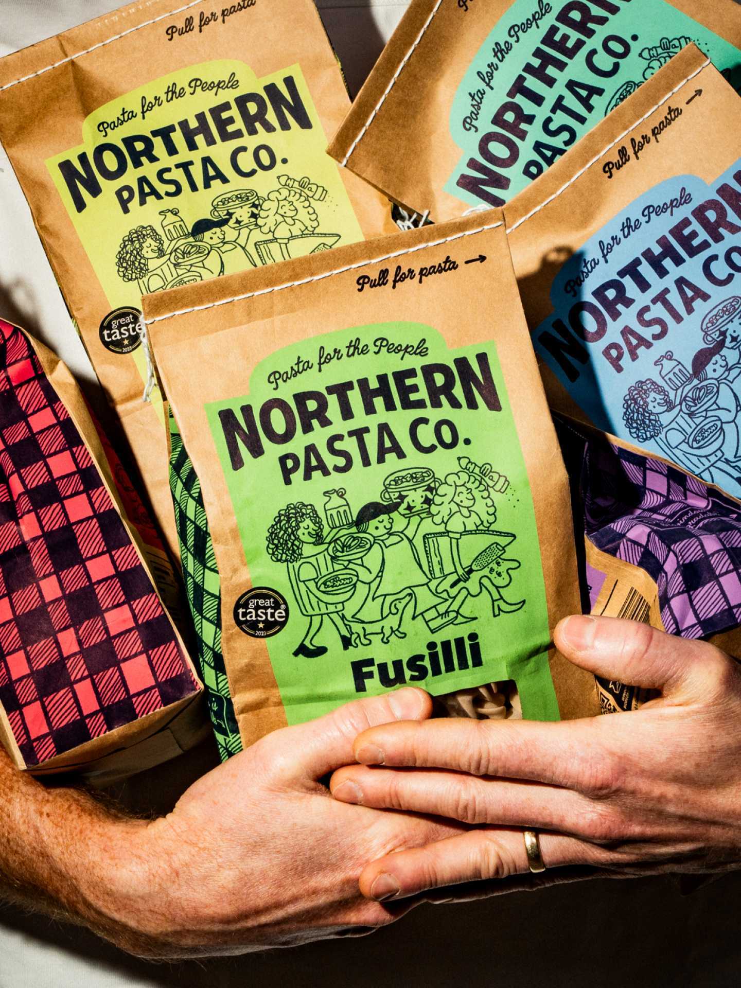 Box of eight shapes, Northern Pasta Co.