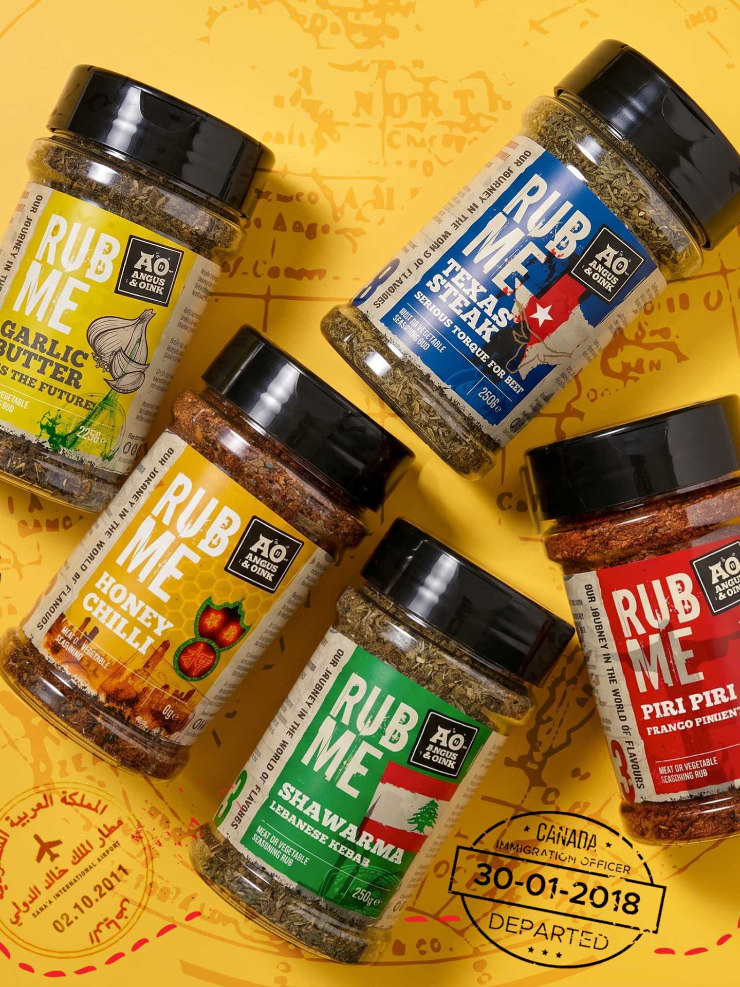 Angus and Oink rubs