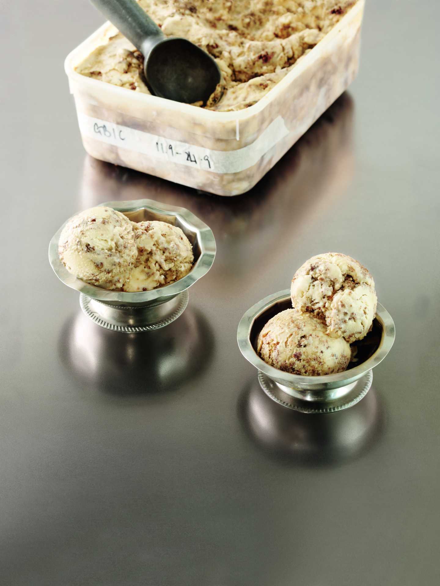 Guinness bread ice cream at Caf&eacute; Cecilia