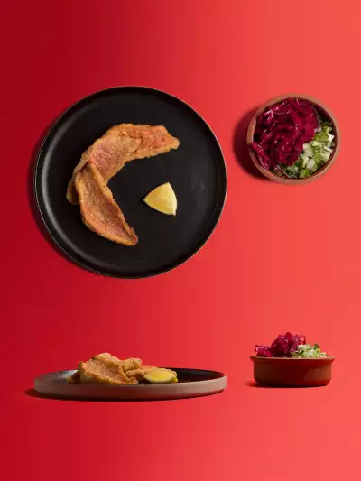 Selin Kiazim's Crispy fried red mullet