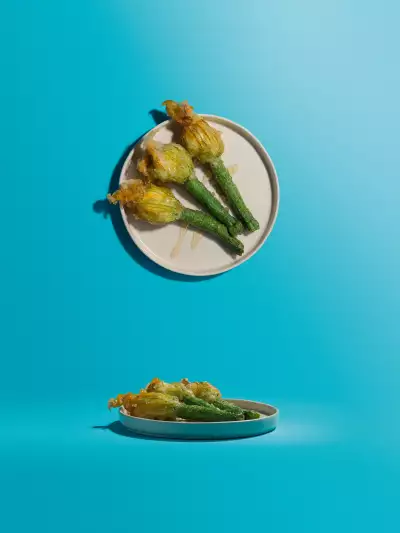 Ben Tish's courgette flowers