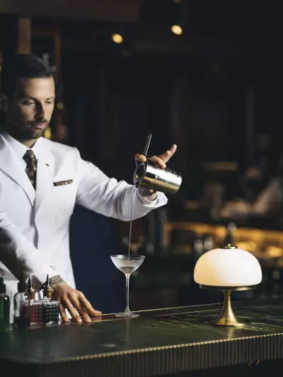 Cocktails at The Aubrey
