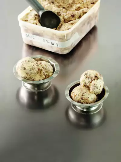 Guinness bread ice cream at Caf&eacute; Cecilia
