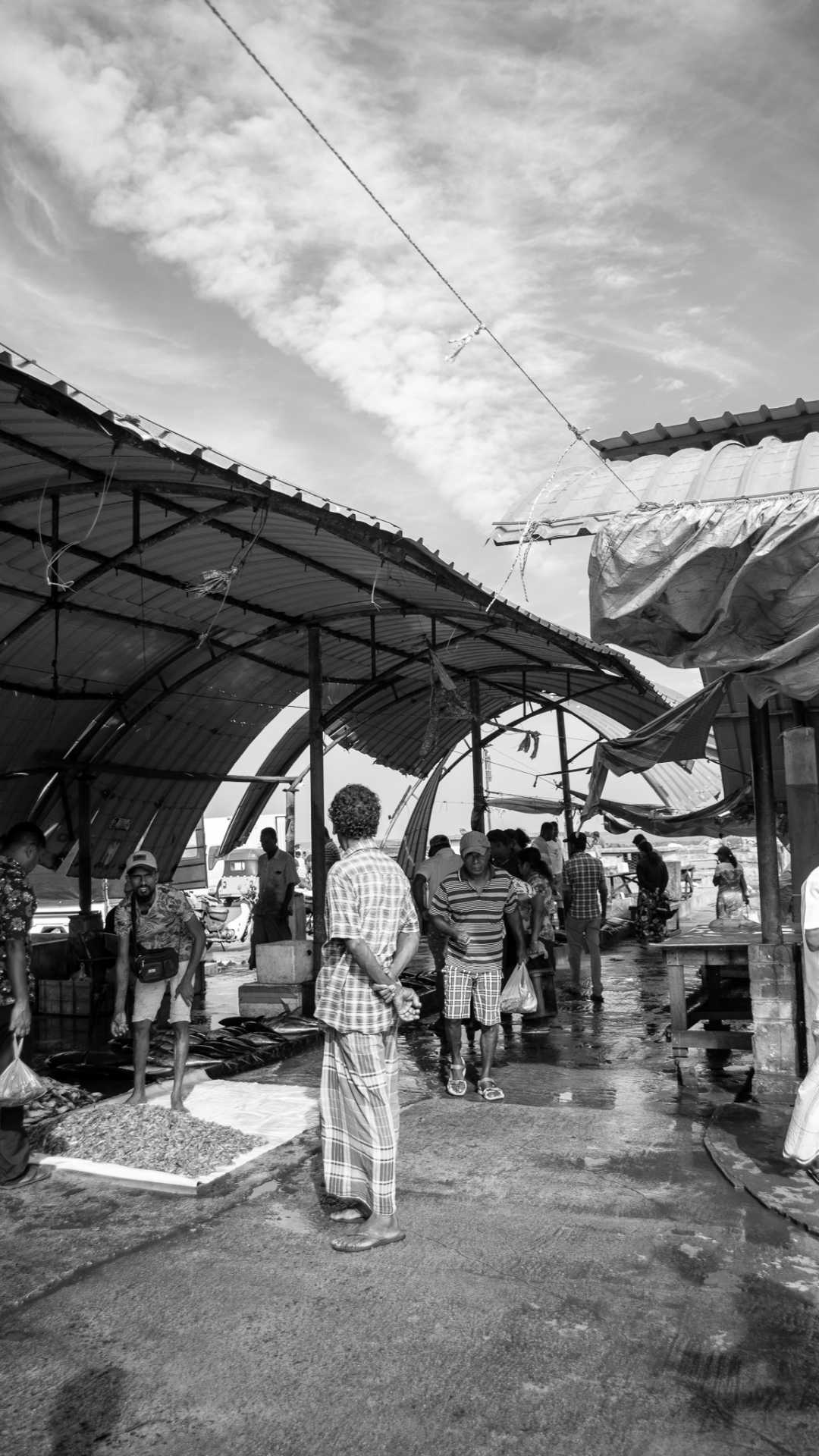 An outdoor market