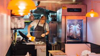 Duck Duck Goose, Brixton: chef Oli Brown and the meat dryer