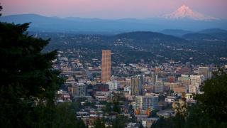 Portland's skyline