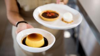 Muscovado creme caramel from Hicce