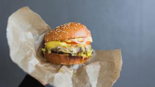 Blue Anchor burger