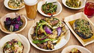 Barbecue and beers at 40FT Brewery in Dalston, London