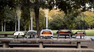 Ooni's collection of pizza ovens