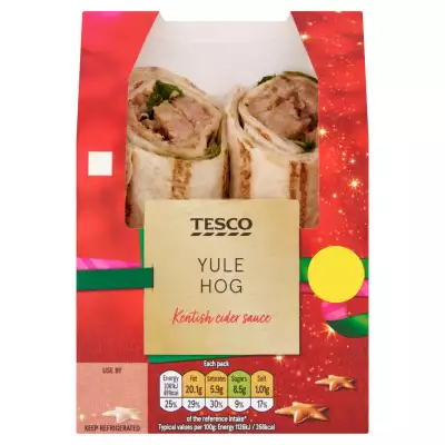 Tesco Yule Hog Wrap