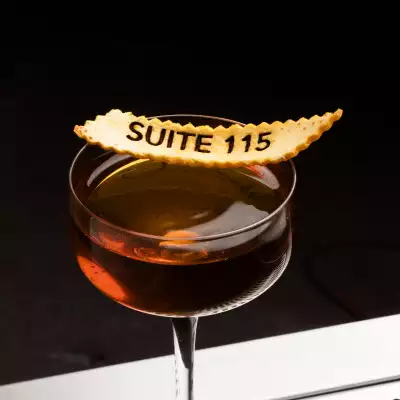 Cocktail at Suite 115 in Toronto