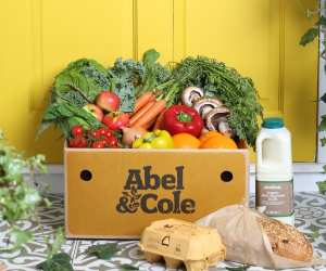 An Abel & Cole fruit and veg box