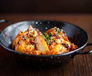 Huevos rotos from Brindisa Tapas Kitchen