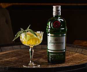 Camelia Spritz made with tanqueray