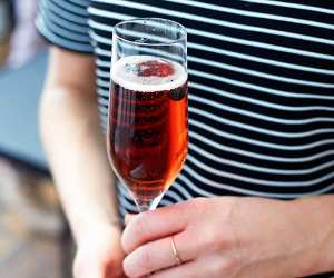 A festive champagne recipe