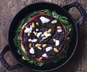 The Ninth beetroot tart
