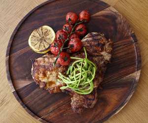 Nobu's grilled chicken with spicy lemon garlic