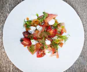 Heritage tomatoes at Picture Marylebone