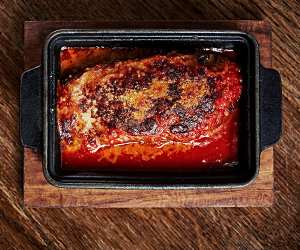 Ostuni's recipe for baked aubergine
