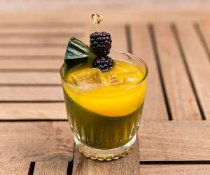 Shoryu's mango and sake cocktail