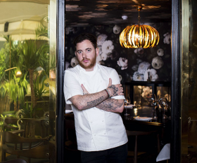 Tom Sellers at Restaurant Ours. Photograph by Ciaran McCrickard