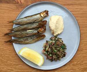 Sardines at Legs, Hackney
