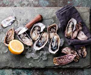Oysters. Photograph by The Picture Pantry/Alamy