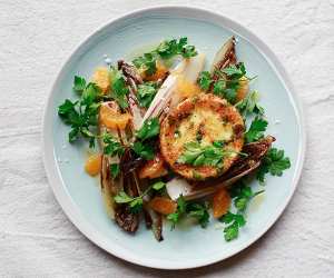 José Pizarro's chicory and goat's cheese salad