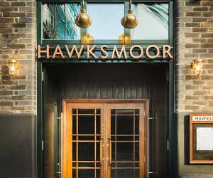 The entrance to Hawksmoor Borough