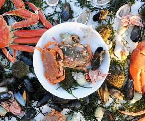 Seafood platter in St. John's Newfoundland & Labrador, Canada