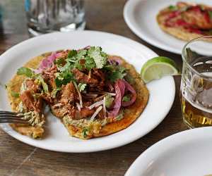 Club Mexicana's jackfruit tacos