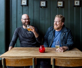 Dan and Greg, the founders of London Craft Beer Festival