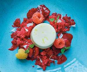 Make The Ivy's lemon panna cotta; photograph: Jenny Zarins