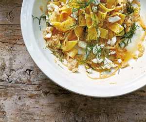 Make Diana Henry's Turkish pasta with feta, yoghurt and dill; photograph by Laura Edwards