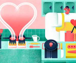 Our favourite cookbook writers' home cooking tips; illustration by Maria Corte