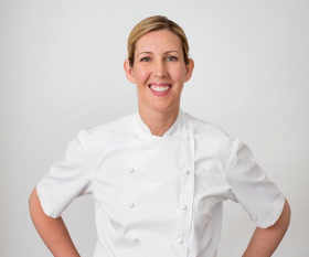 Clare Smyth in chef whites