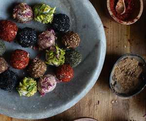 Make Hampstead Kitchen's labneh balls; Photography by Charlotte Hu