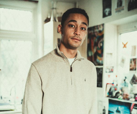 An interview with Loyle Carner; photograph by Victor Frankowski