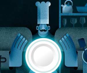 The future of food and drink in London; Illustrations by Maria Corte