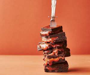 Make Chloe Timms' goldmine brownie; Photography © River Thompson