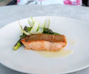 A plate from Adebayo Folarin of Opera Tavern